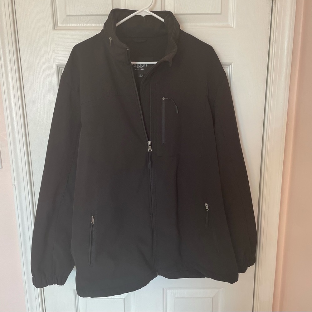 Men’s Haggar Outerwear Jacket with Hidden Hood